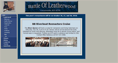 Desktop Screenshot of battleofleatherwood.com